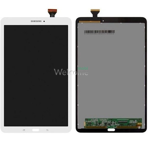 Дисплей до планшету Samsung T560/T561 Galaxy Tab E 9.6 в зборі з сенсором white (оригінал переклей)