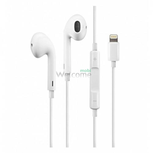 Наушники Apple iPhone EarPods Lightning white (Bluetooth)