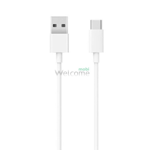 USB кабель Xiaomi Type-C 6A, 1м білий (оригінал)