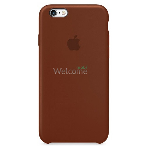 Silicone case for iPhone 6/6S (33) brown