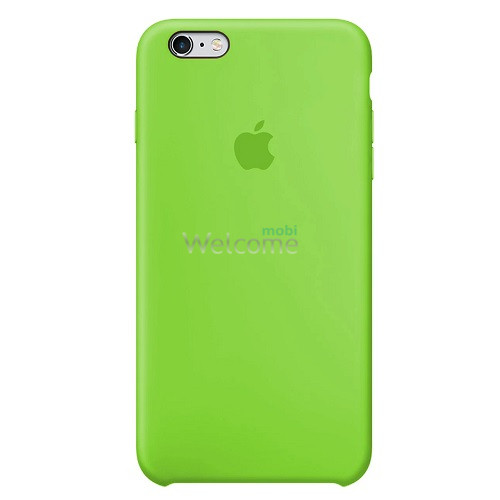 Silicone case for iPhone 6,6S (32) green