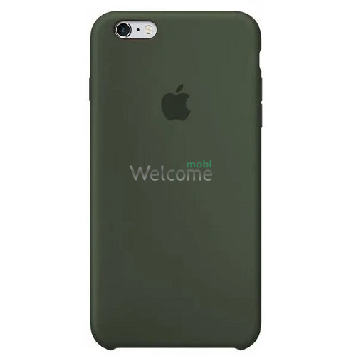 Silicone case for iPhone 6/6S (35) dark olive