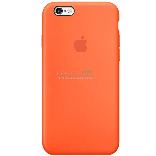 Silicone case for iPhone 6/6S (13) orange