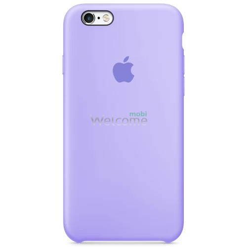 Silicone case for iPhone 6,6S (39) elegant purple