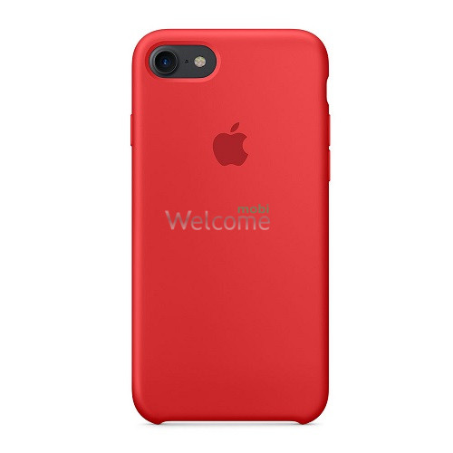 Silicone case for iPhone 7,8,SE 2020 (14) red