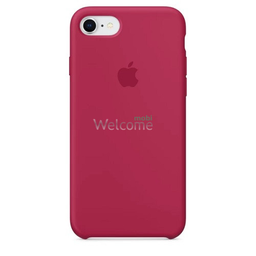 Silicone case for iPhone 7/8/SE 2020 (37) rose red