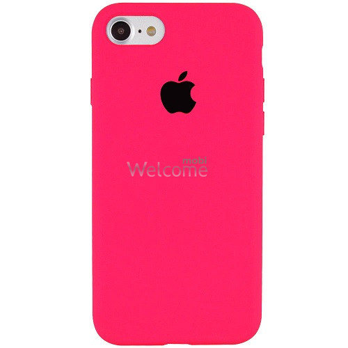 Silicone case for iPhone 7/8/SE 2020 (38) shiny pink