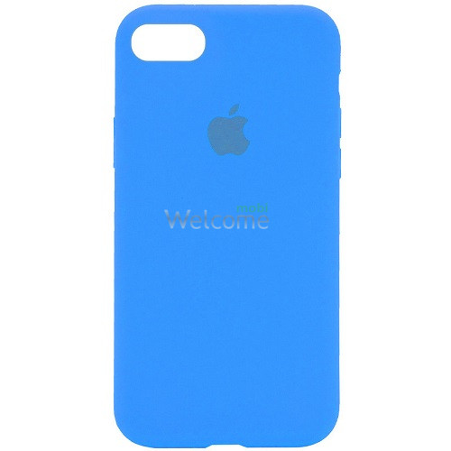 Silicone case for iPhone 7,8,SE 2020 (16) blue