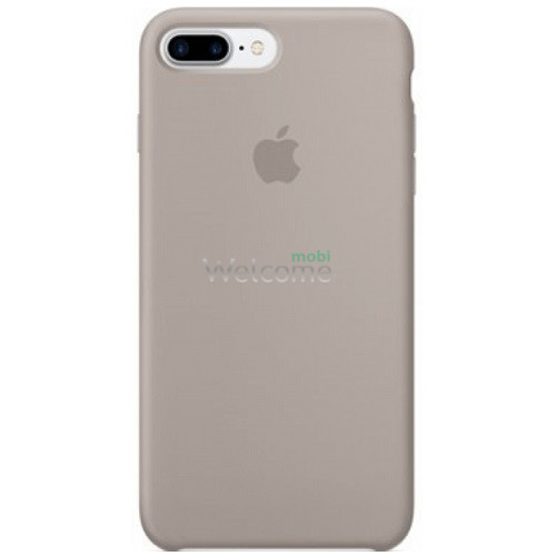 Silicone case for iPhone 7 Plus/8 Plus (23) pebble