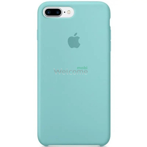 Silicone case for iPhone 7 Plus/8 Plus (17) turquoise