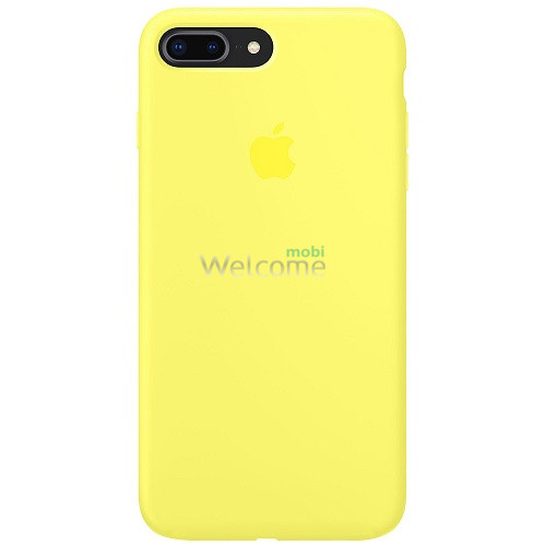 Silicone case for iPhone 7 Plus/8 Plus ( 4) yellow