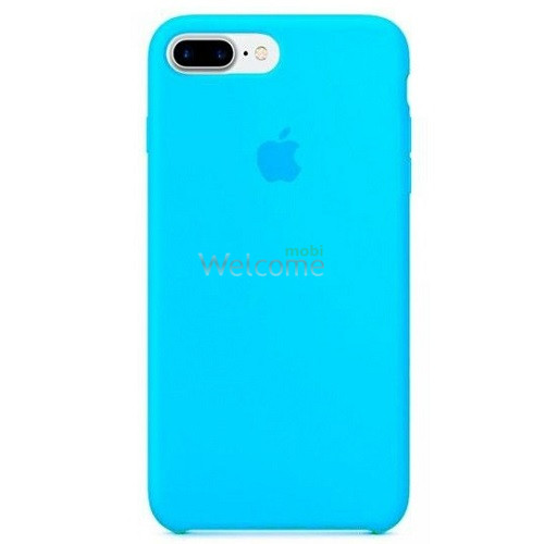 Silicone case for iPhone 7 Plus/8 Plus (16) blue