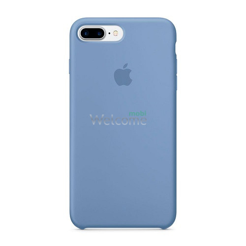 Silicone case for iPhone 7 Plus/8 Plus (24) azure