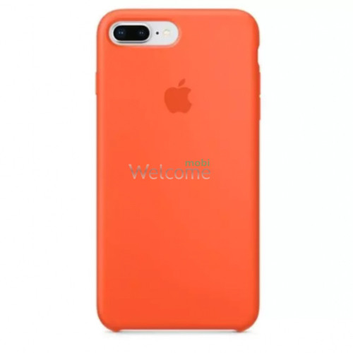 Silicone case for iPhone 7 Plus/8 Plus (13) orange