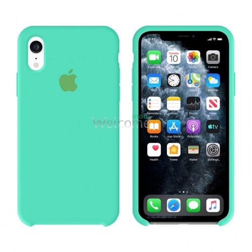 Silicone case for iPhone XR (47) spearmint
