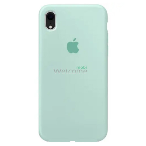 Silicone case for iPhone XR (17) turquoise