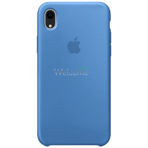 Silicone case for iPhone XR (24) azure