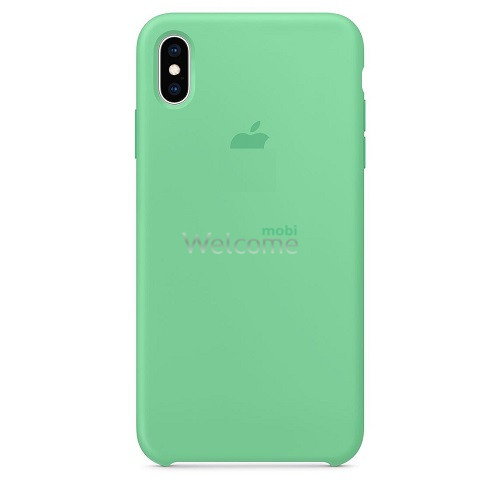 Silicone case for iPhone XS Max ( 1) mint