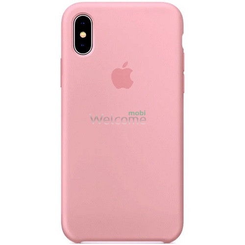 Silicone case for iPhone XS Max ( 6) light pink