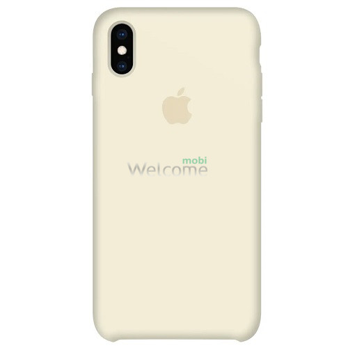Silicone case for iPhone XS Max (11) antique white
