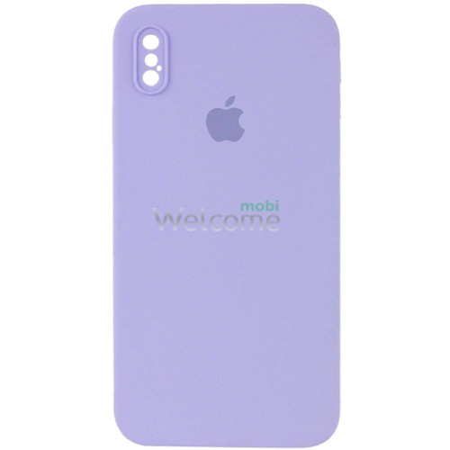 Silicone case for iPhone X/XS ( 6) light pink