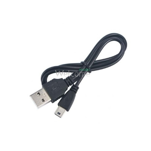 USB кабель miniUSB, 1m black