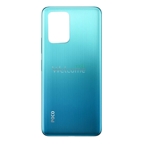 Задня кришка Xiaomi Poco X3 GT Wave Blue (Original PRC)