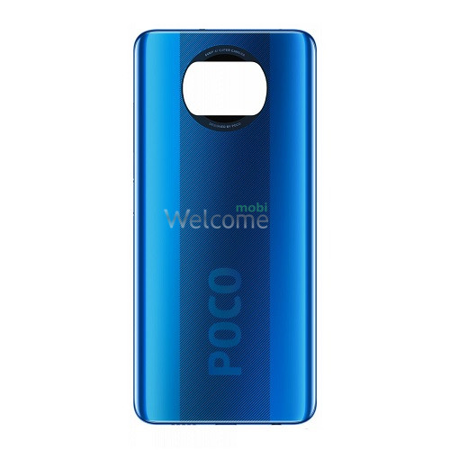 Задняя крышка Xiaomi Poco X3 Pro Frost Blue (Original PRC)