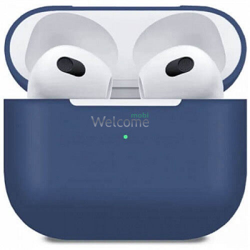 Silicone case for AirPods 3 Midnight Blue