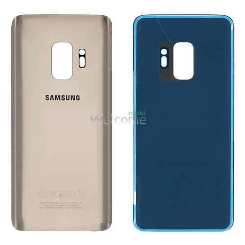 Задня кришка Samsung G960 Galaxy S9 sunrise gold