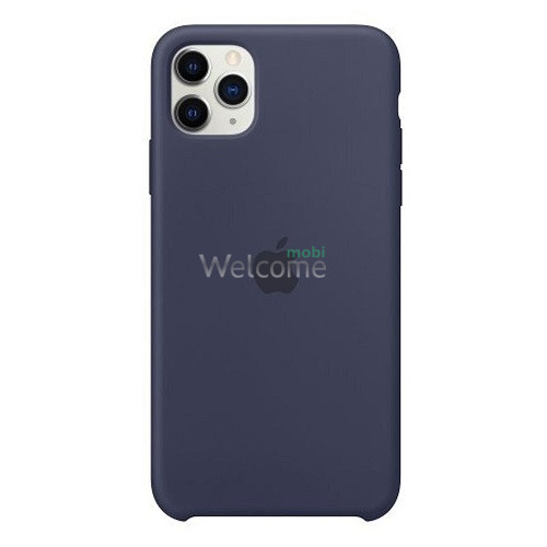 Чехол Silicone case iPhone 11 Pro Midnight Blue (Original)
