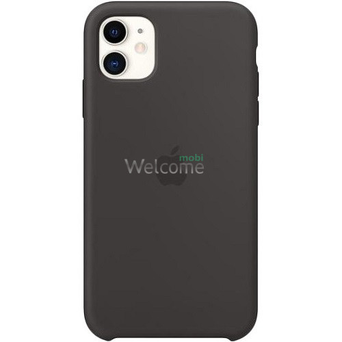 Чехол Silicone case iPhone 11 Black (Original)