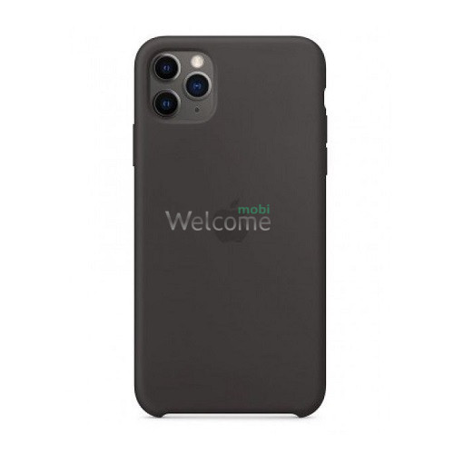 Чехол Silicone case iPhone 11 Pro Max Black (Original)