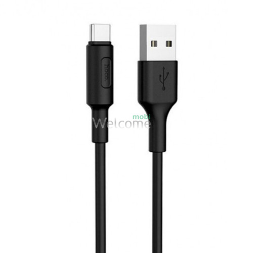 USB кабель HOCO X25 Soarer Type-C 2A 1m black