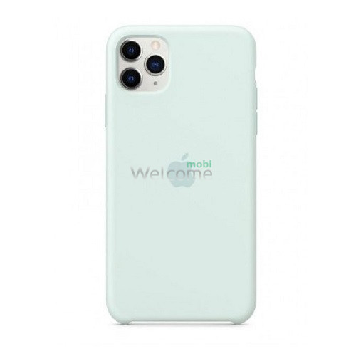 Чехол Silicone case iPhone 11 Pro Max Sea foam (Original)