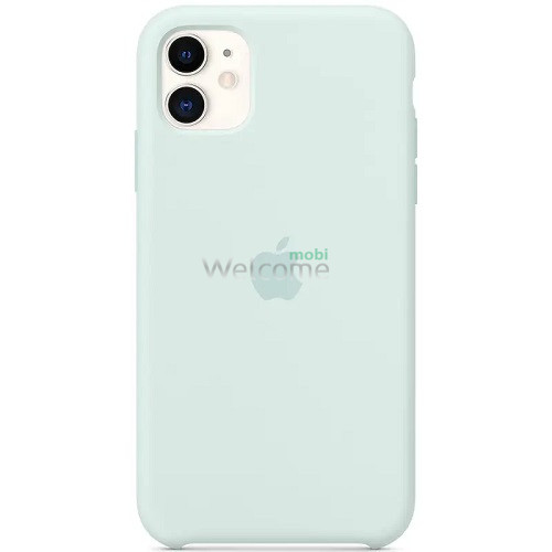 Чехол Silicone case iPhone 11 Seafoam (Original)