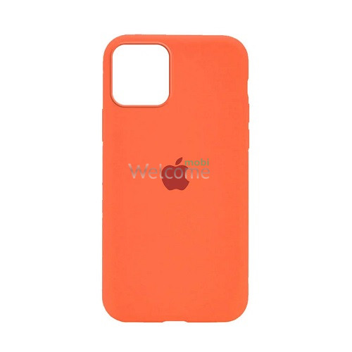 Silicone case for iPhone 13 Pro Max ( 2) apricot (закрытый низ)
