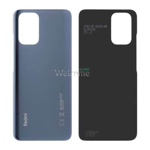 Задняя крышка Xiaomi Redmi Note 10 Onyx Gray (Original PRC)