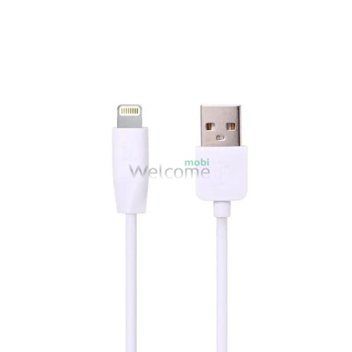 USB кабель HOCO X1 Rapid Lightning 2.4A 2m white