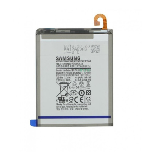 АКБ Samsung A105/M105/A750 Galaxy A10/M10/A7 2018 (EB-BA750ABE) (оригінал 100%, тех. упаковка)