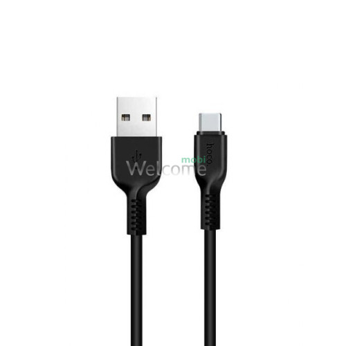 USB кабель HOCO X13 Easy Charged Type-C 3A 1m black