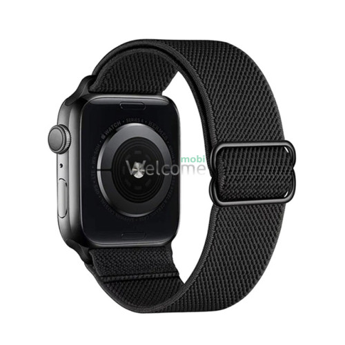 Ремінець нейлоновий для Apple Watch 38/40 mm ( 9) чорний (one size)