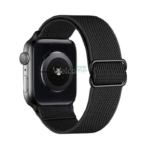 Ремінець нейлоновий для Apple Watch 42/44 mm ( 9) чорний (one size)