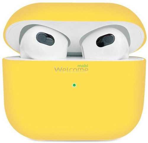 Silicone case for AirPods 3 Yellow