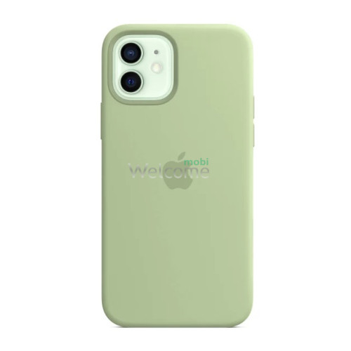 Silicone case for iPhone 11 ( 1) mint (квадратний) square side 