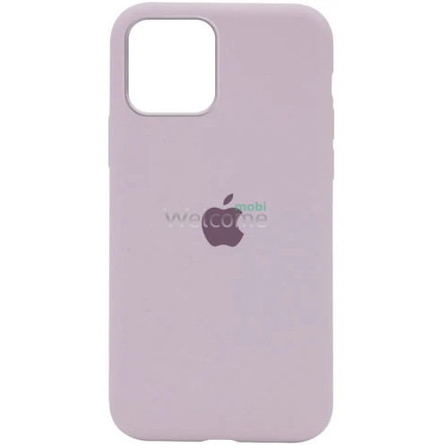 Silicone case for iPhone 13 (14) lavender (закрытый низ)