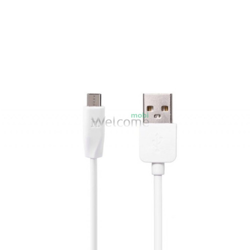 USB кабель HOCO X1 Rapid microUSB 2.4A 2m white