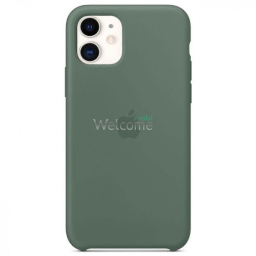 Чехол Silicone case iPhone 11 Pine Green (Original)