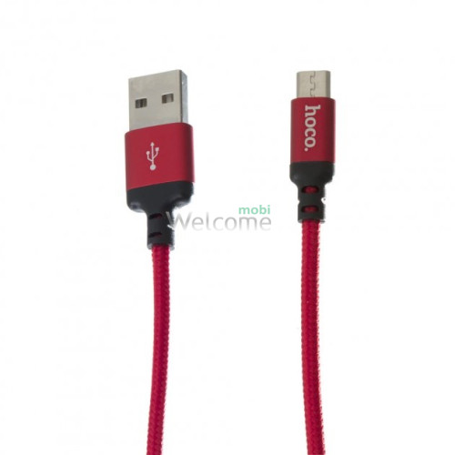 USB кабель HOCO X14 Times Speed microUSB 2A 2m red