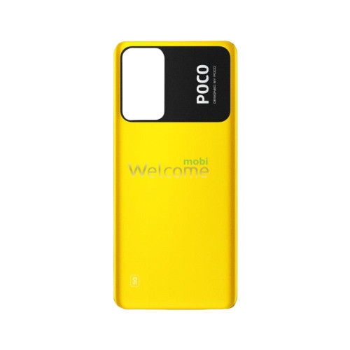 Задняя крышка Xiaomi Poco M4 Pro 5G Yellow